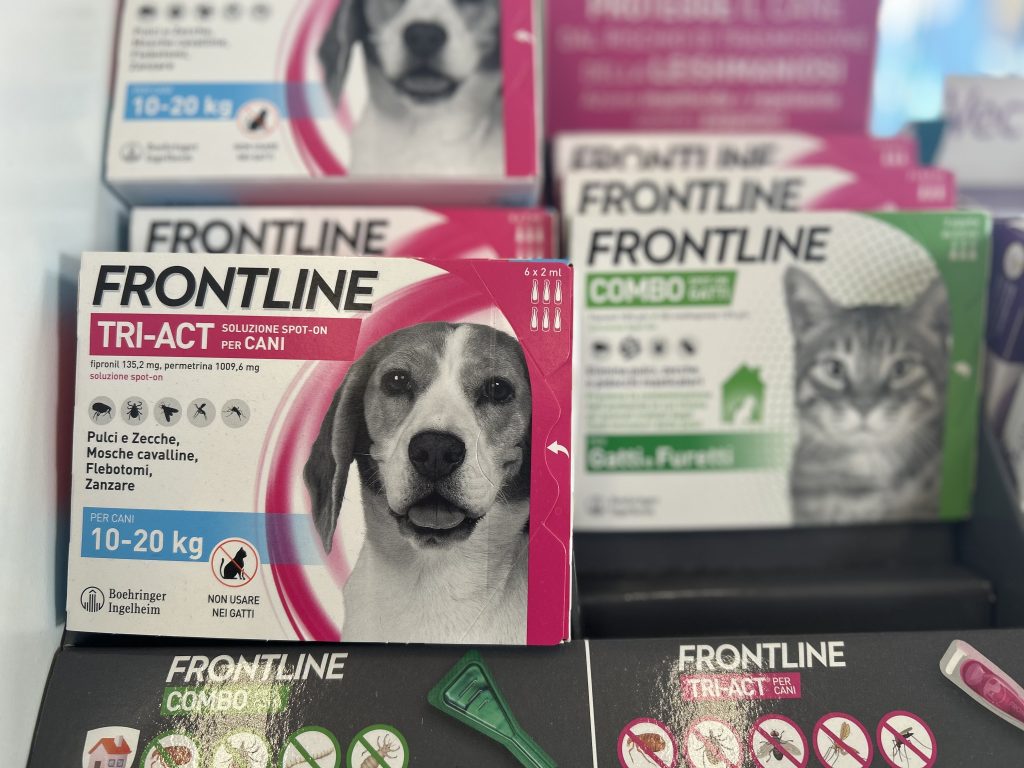 Prodotti antiparassitari Frontline per cani e gatti – vendita a Catania ZooUp Store