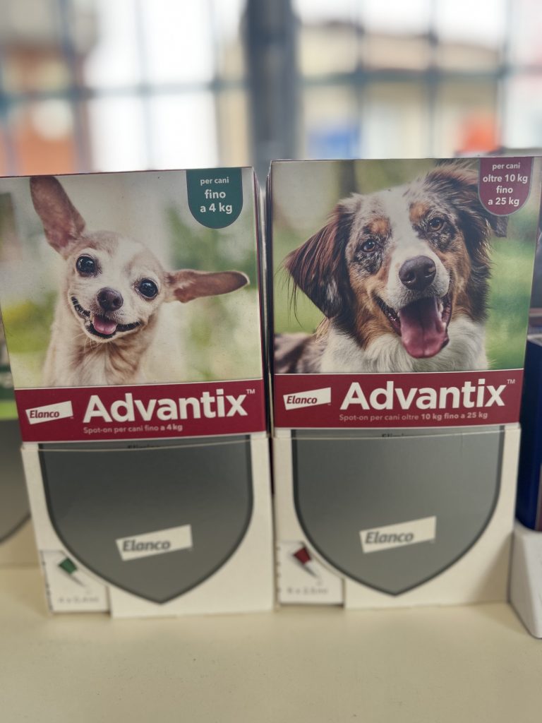 “Antiparassitari Advantix per cani disponibili presso ZooUp Store Catania