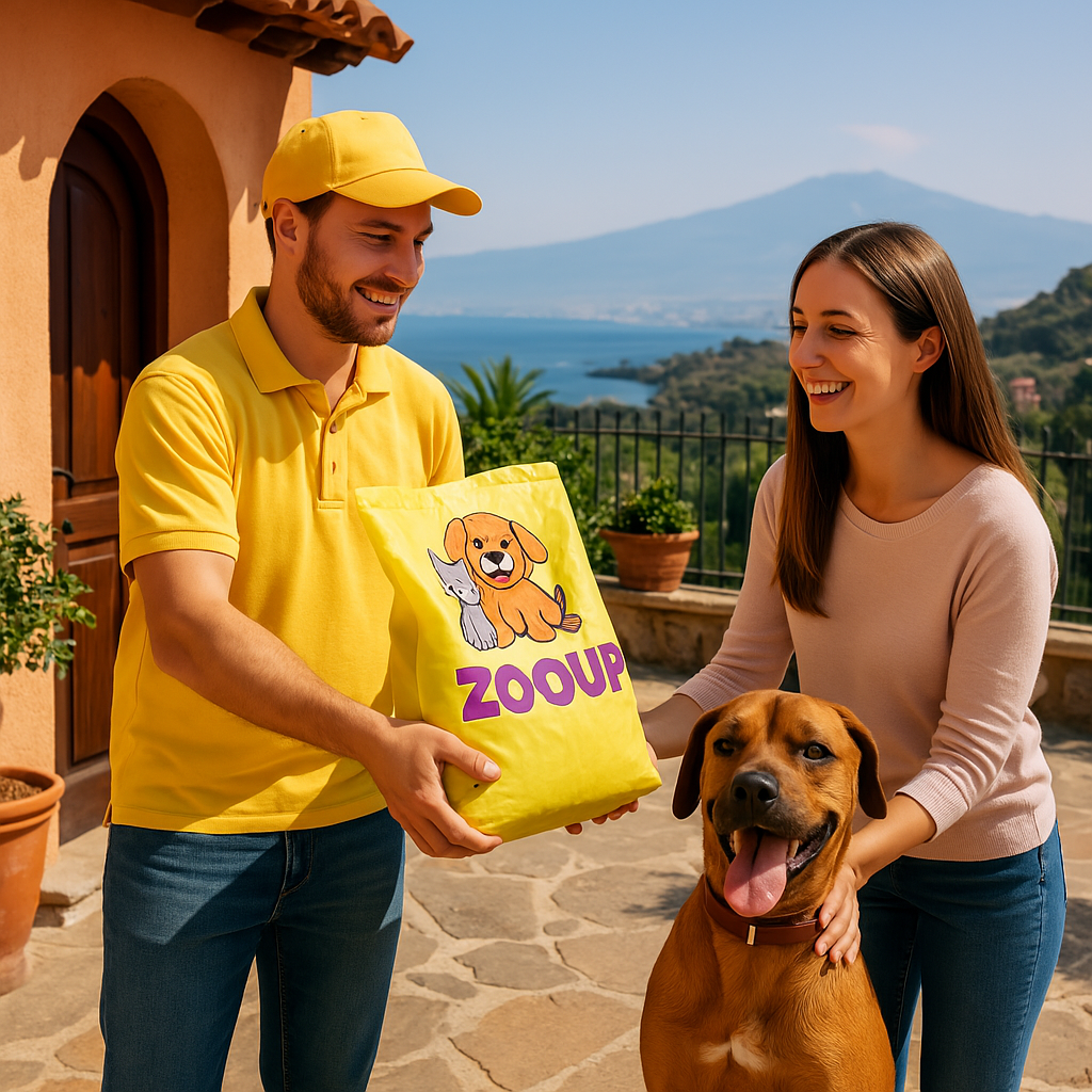 consegna a domicilio mangime animali catania effettuato da zooup